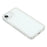 For iPhone 17e / 16e Case Rhinestone Edge Glitter Back TPU + PC IMD Phone Cover - Glitter Transparent - 4