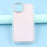For iPhone 15 Case Rhinestone Edge Glitter Back TPU + PC IMD Phone Cover - Glitter Light Pink - 6