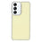For Samsung Galaxy A35 5G Case Rhinestone Edge Glitter Back TPU + PC IMD Phone Cover - Glitter Light Yellow - 1
