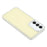 For Samsung Galaxy A35 5G Case Rhinestone Edge Glitter Back TPU + PC IMD Phone Cover - Glitter Light Yellow - 3