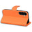 For Samsung Galaxy A56 5G Case Cartoon Pattern Wallet Leather Phone Cover - Orange - 4