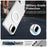 For Samsung Galaxy A07 4G Magnetic Case Anti Drop Hybrid Phone Back Cover - White - 7