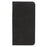 For Samsung Galaxy S24+ Case Strong Magnetic Leather Wallet Phone Cover with Striped Texture - Black - 5