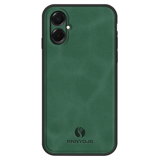 ANNYOJO For Samsung Galaxy A08 5G / A08 4G / A07 4G Case PU Leather + PC + TPU Anti Drop Phone Back Cover - Green - 1