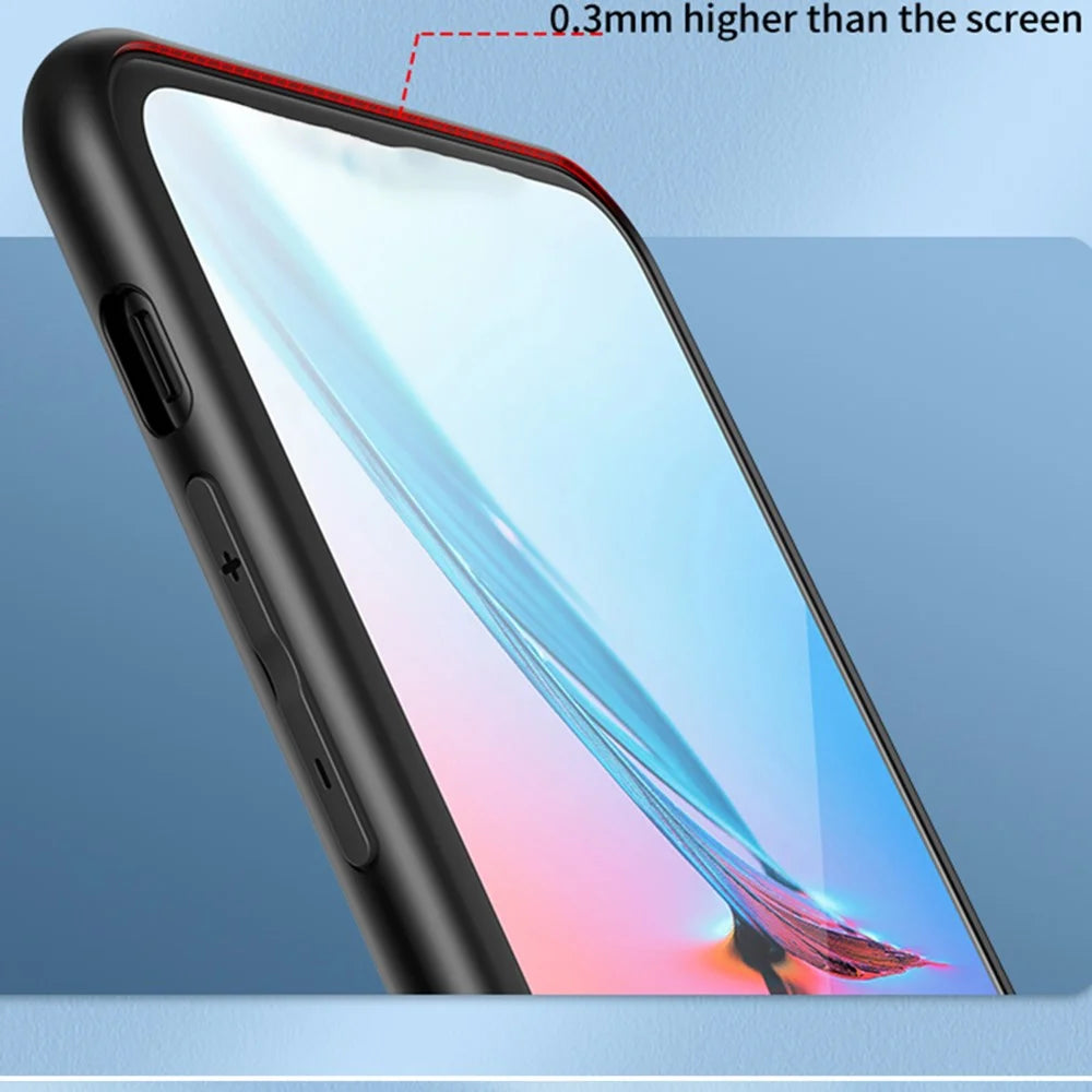 For Samsung Galaxy A18 5G / A18 4G / A17 5G / A17 4G / A26 5G Case Butterfly Pattern TPU + Tempered Glass Protective Phone Cover - Colorful Butterfly - 3