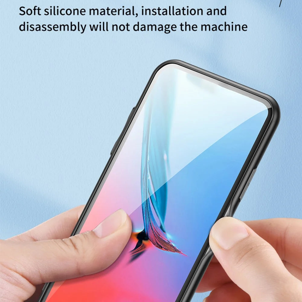 For Samsung Galaxy A18 5G / A18 4G / A17 5G / A17 4G / A26 5G Case Butterfly Pattern TPU + Tempered Glass Protective Phone Cover - Colorful Butterfly - 4