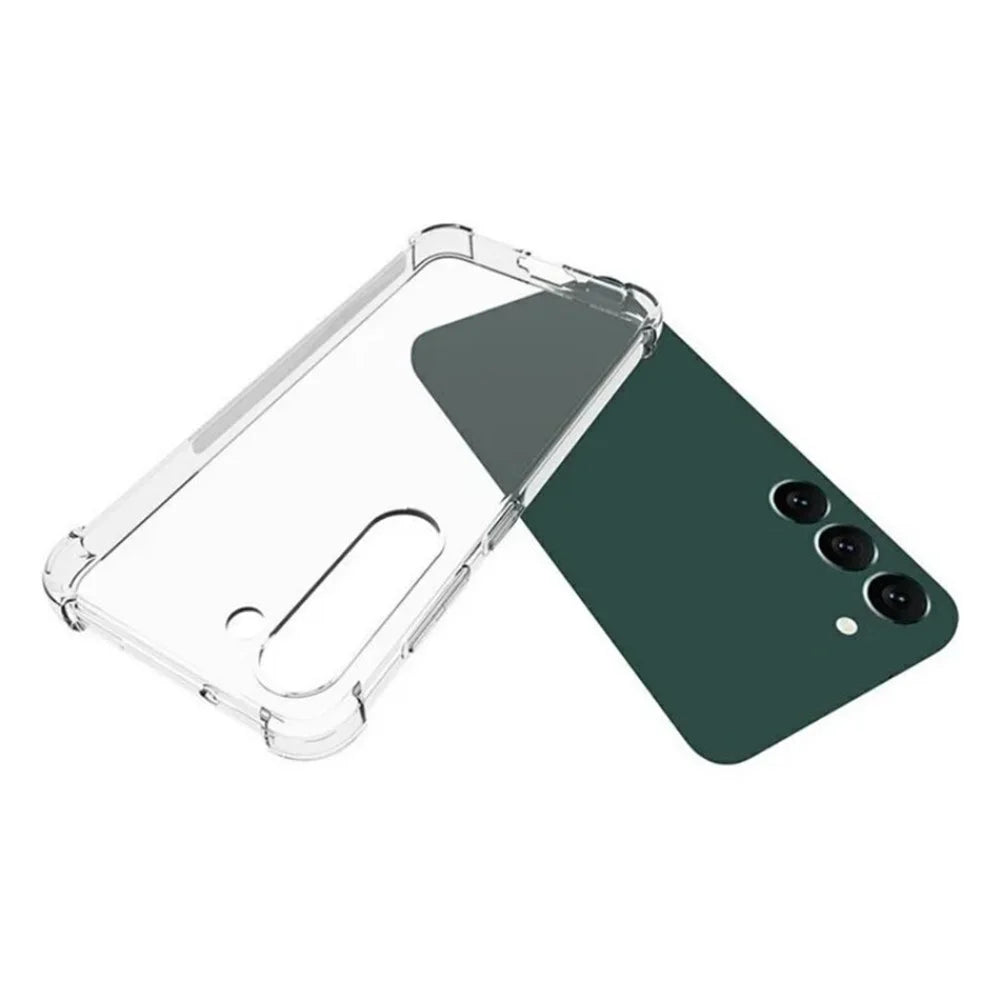WANLONFENG For Samsung Galaxy S23+ Clear TPU Case  TM Series 2.0mm Phone Back Cover - Transparent - 3