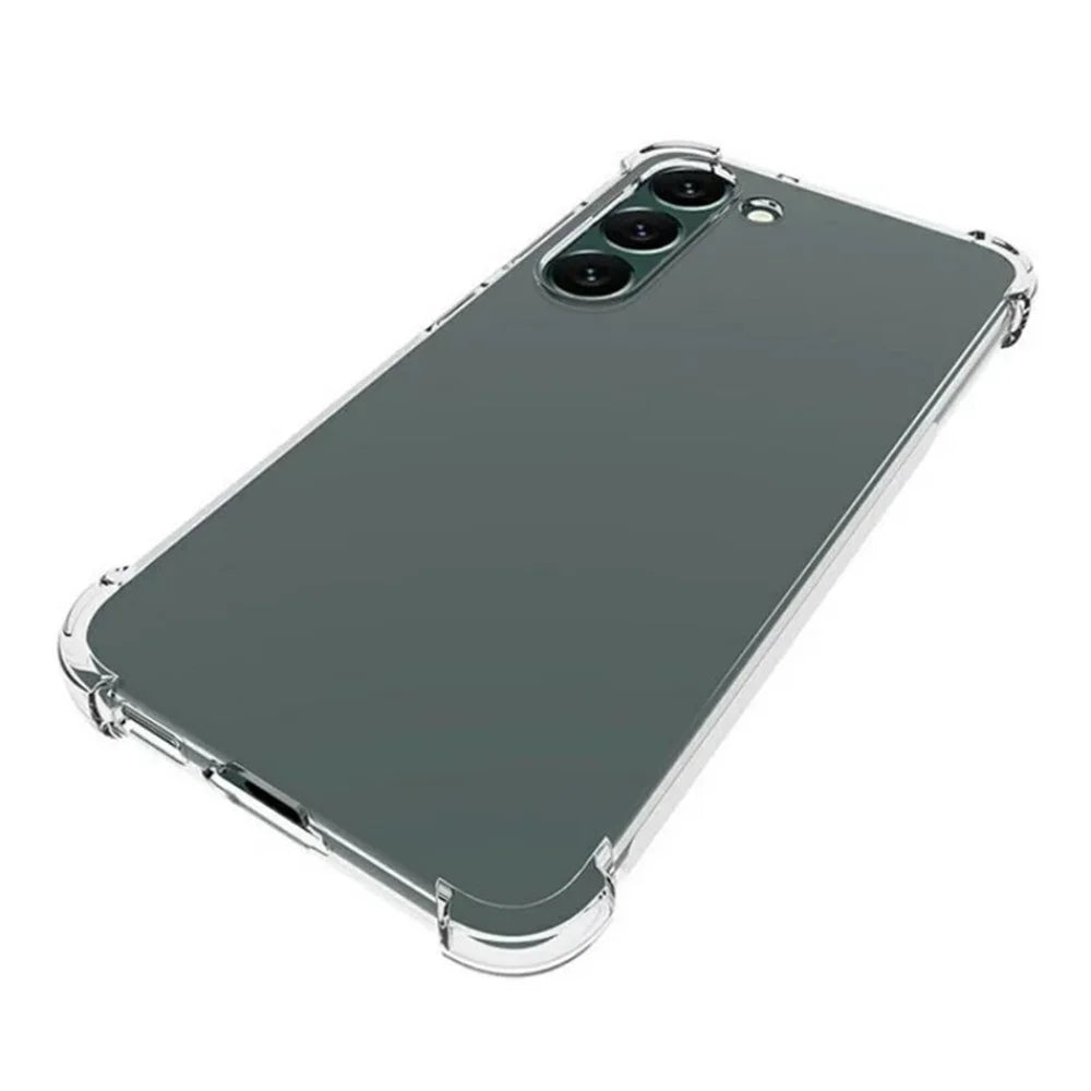 WANLONFENG For Samsung Galaxy S23+ Clear TPU Case  TM Series 2.0mm Phone Back Cover - Transparent - 4