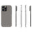 WANLONFENG For iPhone 14 Pro Max Back Cover  TM Series 2.0mm Clear TPU Phone Case (Big Lens Hole) - Transparent - 5