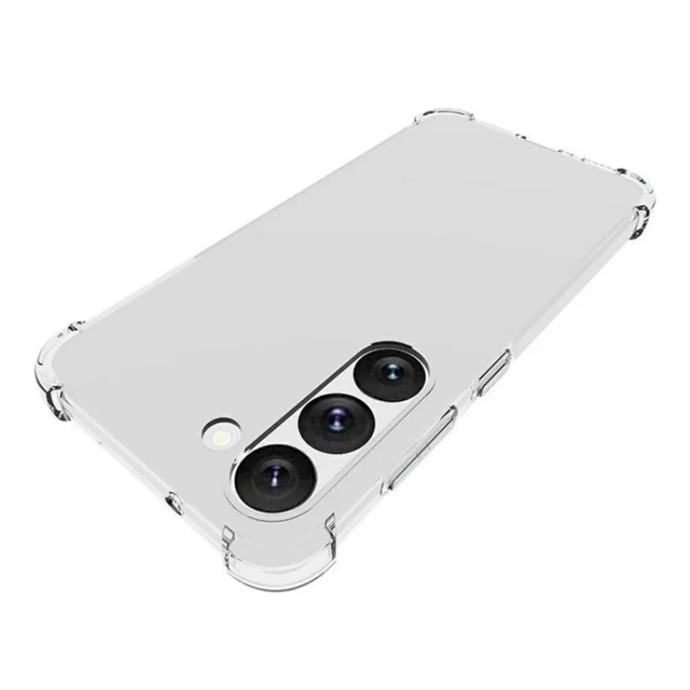 WANLONFENG For Samsung Galaxy S23 Clear TPU Case  TM Series 2.0mm Phone Back Cover - Transparent - 3