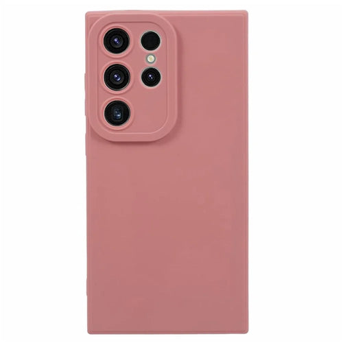 For Samsung Galaxy S25 Ultra Case Matte TPU Precise Cutout Phone Cover - Pink - 1