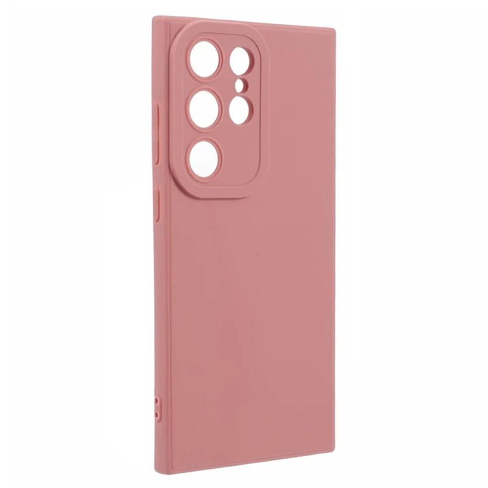 For Samsung Galaxy S25 Ultra Case Matte TPU Precise Cutout Phone Cover - Pink - 3