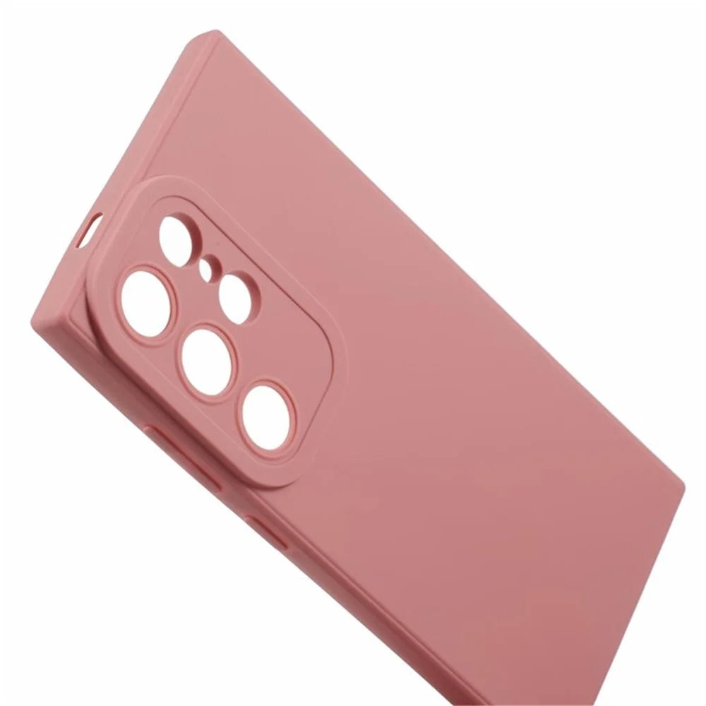 For Samsung Galaxy S25 Ultra Case Matte TPU Precise Cutout Phone Cover - Pink - 5
