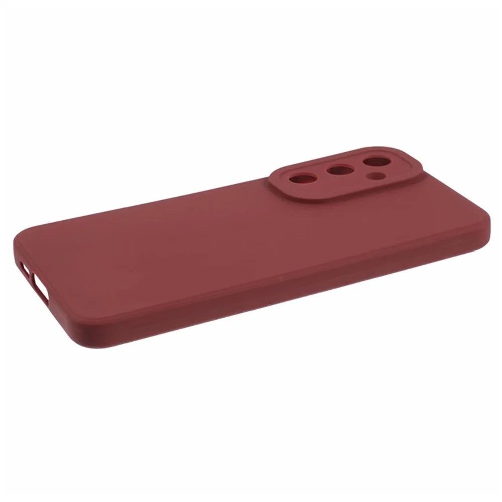 For Samsung Galaxy A26 5G Case Matte TPU Precise Cutout Phone Cover - Wine Red - 4