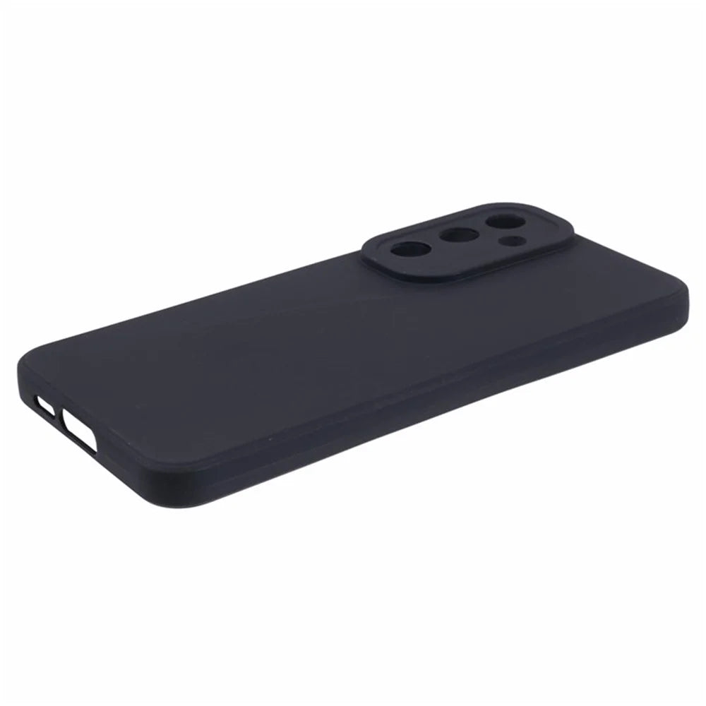 For Samsung Galaxy A36 5G Case Matte TPU Precise Cutout Phone Cover - Black - 4
