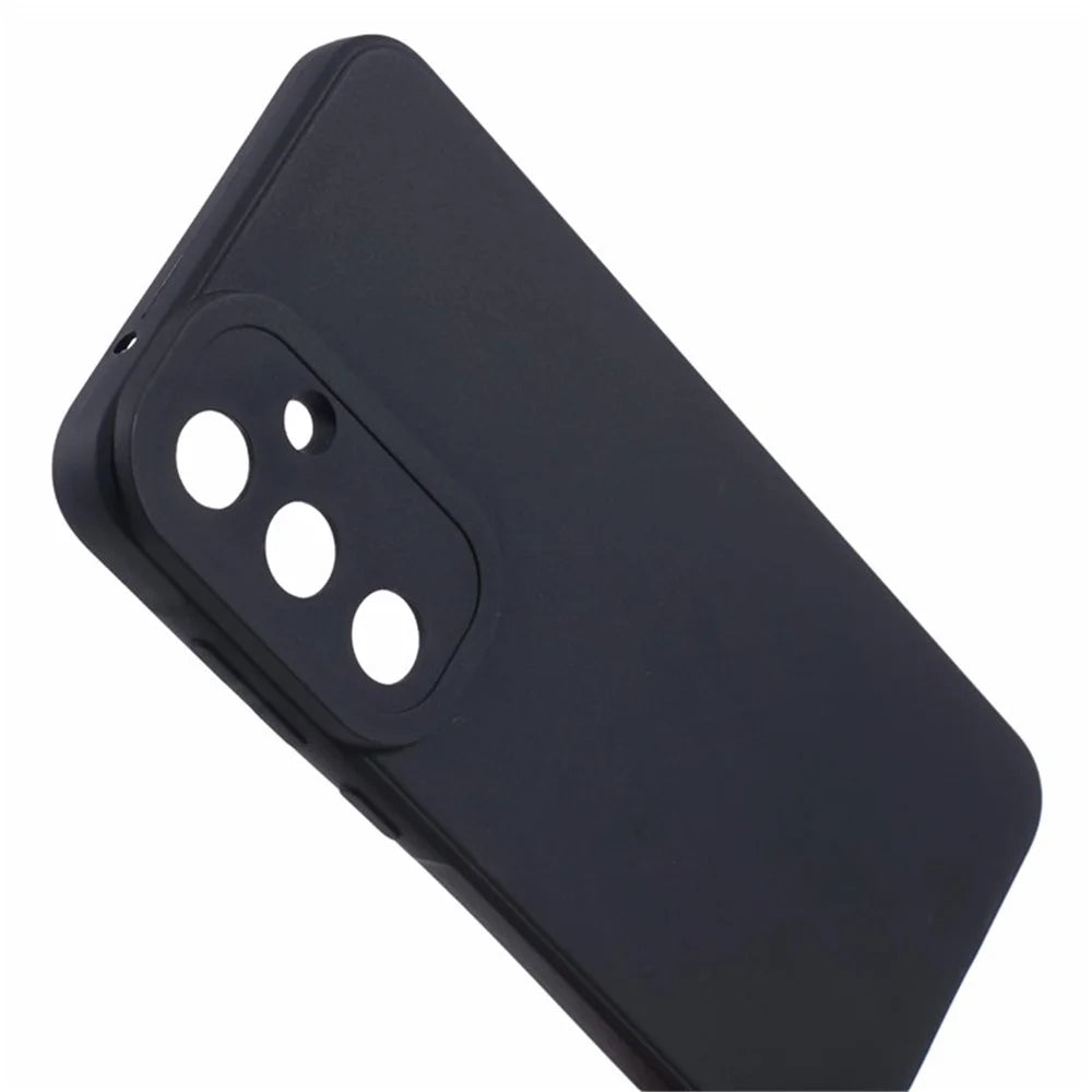 For Samsung Galaxy A36 5G Case Matte TPU Precise Cutout Phone Cover - Black - 5