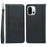 For OnePlus 13T 5G Wallet Case Magnetic Closing PU Leather Phone Cover with Wrist Strap - Black - 1