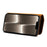 For iPhone 17e / 16e Case Wallet Waxy Genuine Cow Leather Shockproof Phone Cover with Wrist Strap - Brown - 3