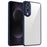 For Samsung Galaxy S25 Edge Case Matte Skin Touch Clear PC + TPU Shockproof Phone Back Cover - Blue - 1