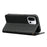 For OnePlus 13T 5G Wallet Phone Case Checkered Pattern Imprint Leather Flip Cover with Wrist Strap - Black - 4