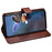 IDEWEI For iPhone 18 Pro / 17 Pro Stand Case Crazy Horse Texture Leather Phone Cover - Brown - 3