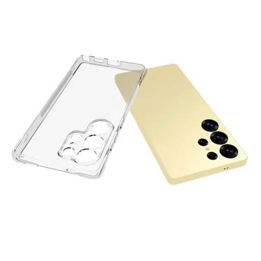 WANLONFENG For Samsung Galaxy S25 Ultra Clear TPU Case  TM Series 2.0mm Phone Back Cover - Transparent - 2