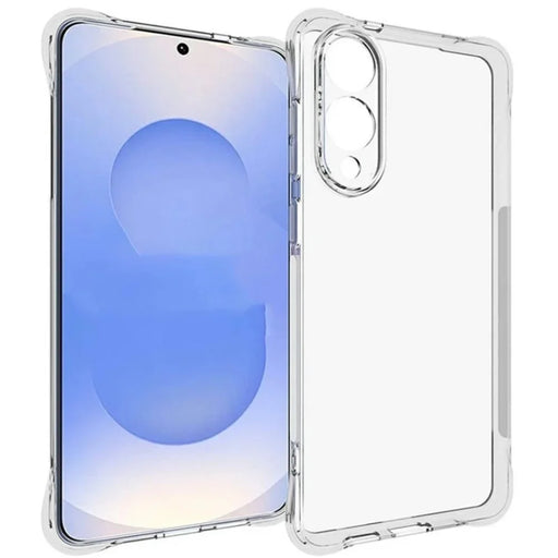 WANLONFENG For Samsung Galaxy S25 Edge Clear TPU Case  TM Series 2.0mm Phone Back Cover - Transparent - 1