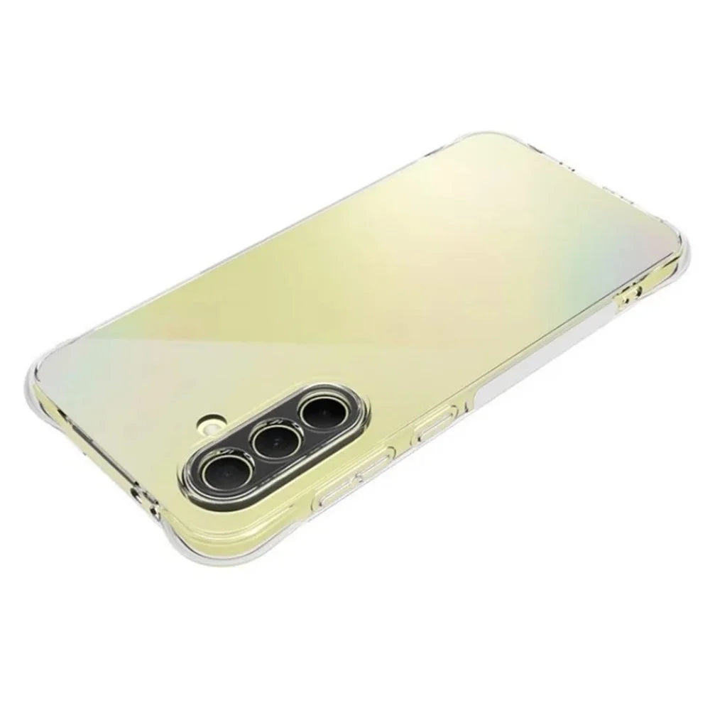 WANLONFENG For Samsung Galaxy A56 5G Clear TPU Case  TM Series 2.0mm Phone Back Cover - Transparent - 3