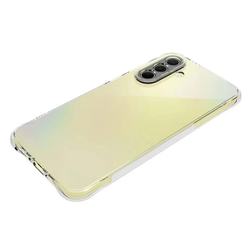 WANLONFENG For Samsung Galaxy A56 5G Clear TPU Case  TM Series 2.0mm Phone Back Cover - Transparent - 4
