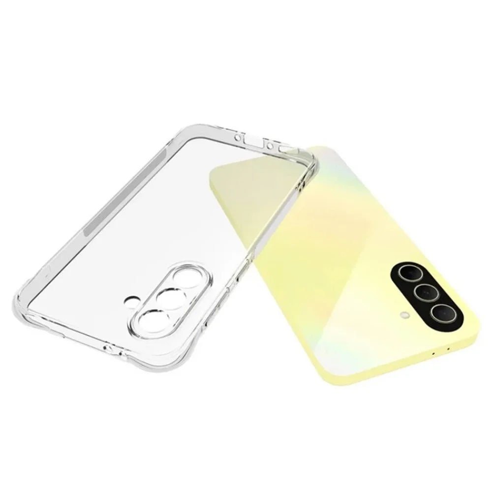 WANLONFENG For Samsung Galaxy A36 5G Clear TPU Case  TM Series 2.0mm Phone Back Cover - Transparent - 2