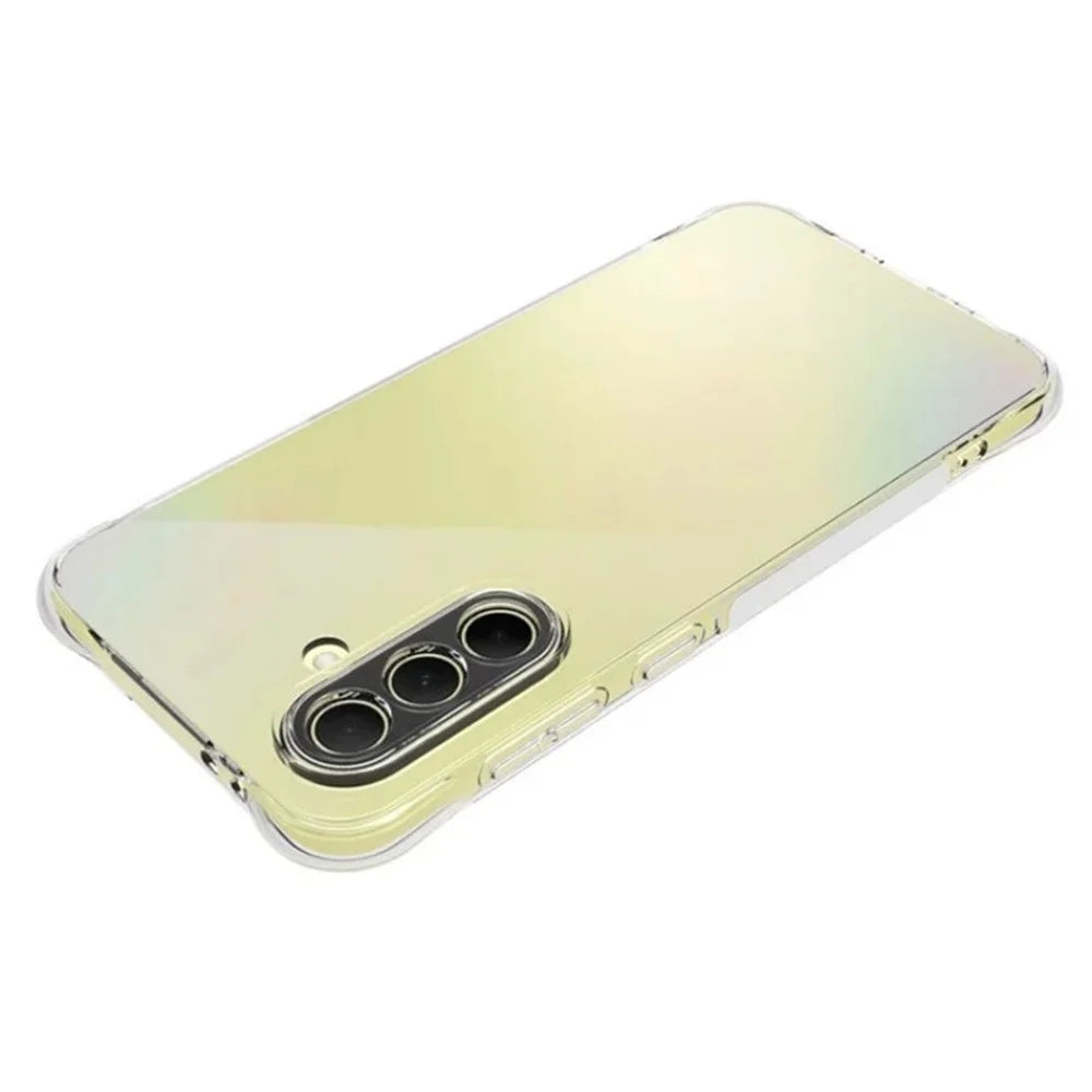WANLONFENG For Samsung Galaxy A36 5G Clear TPU Case  TM Series 2.0mm Phone Back Cover - Transparent - 3