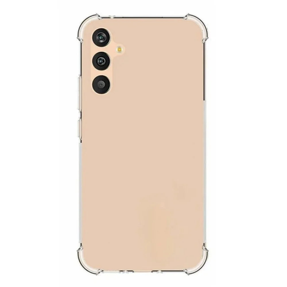 WANLONFENG For Samsung Galaxy A34 5G Clear TPU Case  TM Series 2.0mm Phone Back Cover - Transparent - 2