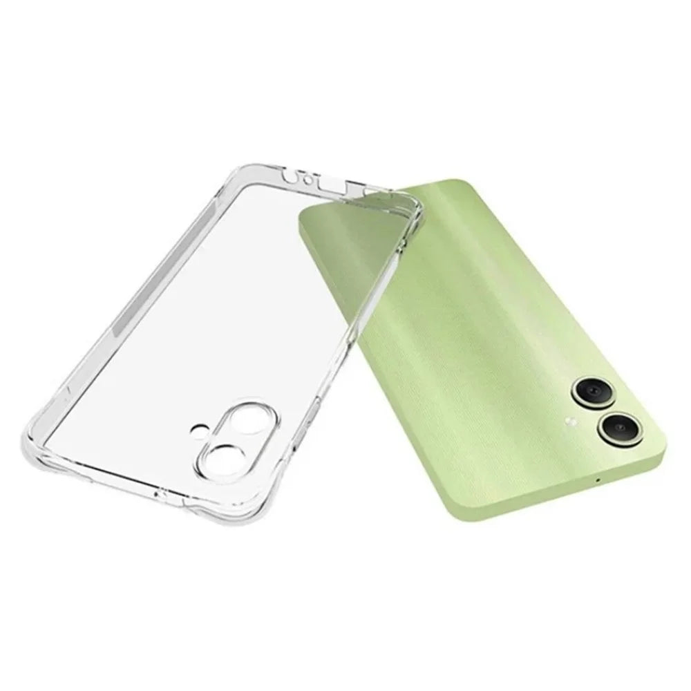 WANLONFENG For Samsung Galaxy A06 4G Clear TPU Case  TM Series 2.0mm Phone Back Cover - Transparent - 4