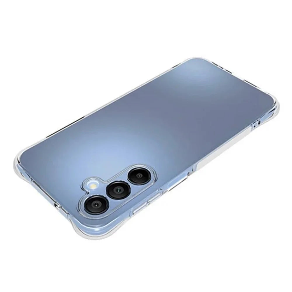 WANLONFENG For Samsung Galaxy A16 4G / Galaxy A16 5G Clear TPU Case  TM Series 2.0mm Phone Back Cover - Transparent - 3