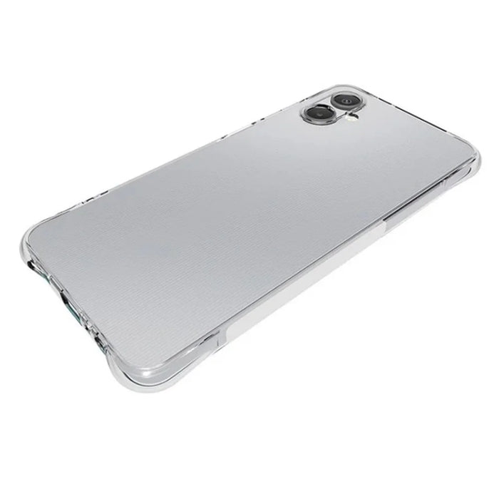 WANLONFENG For Samsung Galaxy A06 5G Clear TPU Case  TM Series 2.0mm Phone Back Cover - Transparent - 3