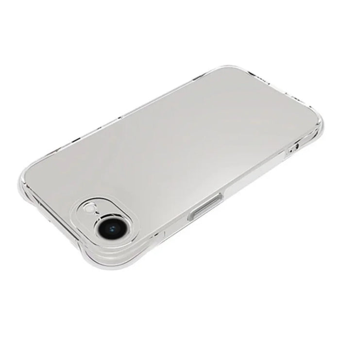 WANLONFENG For iPhone 17e / 16e Clear TPU Case  TM Series 2.0mm Phone Back Cover - Transparent - 3