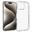 WANLONFENG For iPhone 16 Pro Max Clear TPU Case  TM Series 2.0mm Phone Back Cover - Transparent - 1