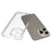 WANLONFENG For iPhone 16 Pro Max Clear TPU Case  TM Series 2.0mm Phone Back Cover - Transparent - 2
