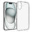 WANLONFENG For iPhone 16 Plus Clear TPU Case  TM Series 2.0mm Phone Back Cover - Transparent - 1