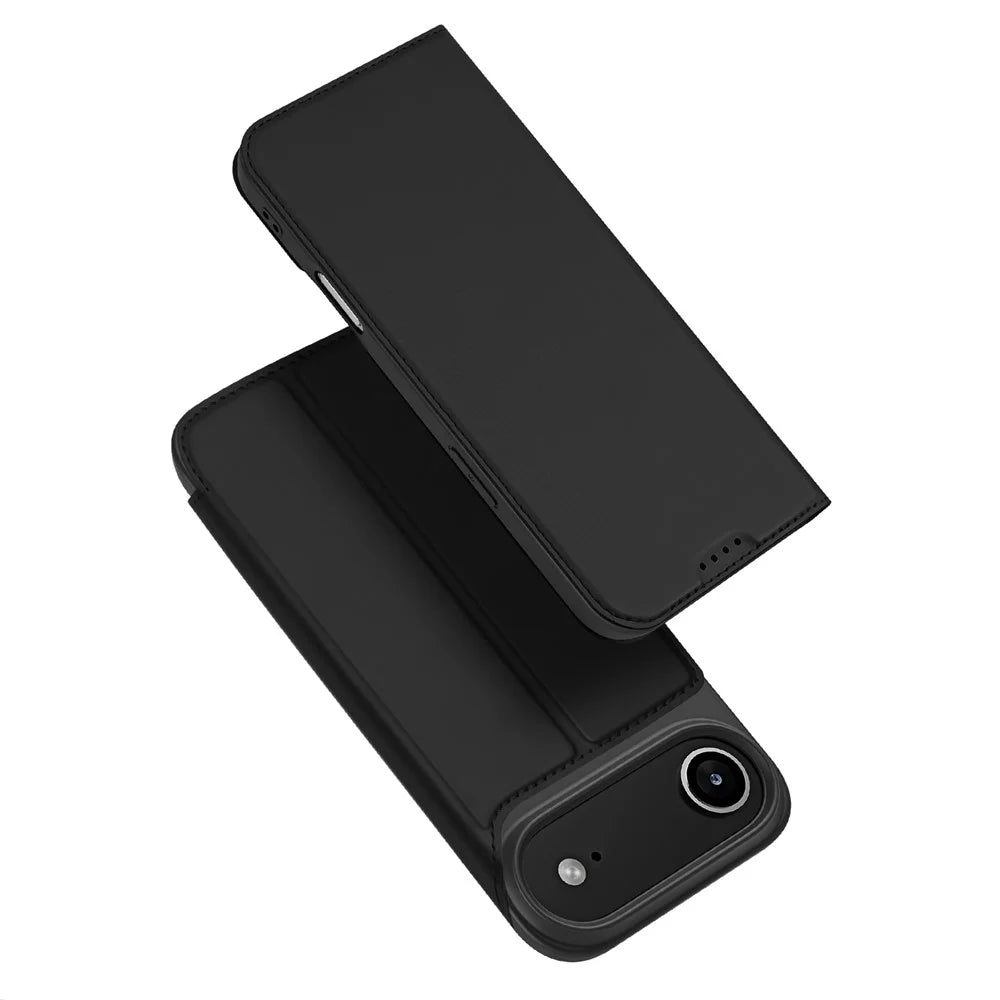 DUX DUCIS For iPhone Air Case  Skin Pro Series Leather Cover Card Holder - Black - 1