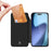 DUX DUCIS For iPhone Air Case  Skin Pro Series Leather Cover Card Holder - Black - 2