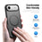 DUX DUCIS For iPhone Air Case  Yind Series PC+TPU Phone Cover Compatible with MagSafe - Black - 5