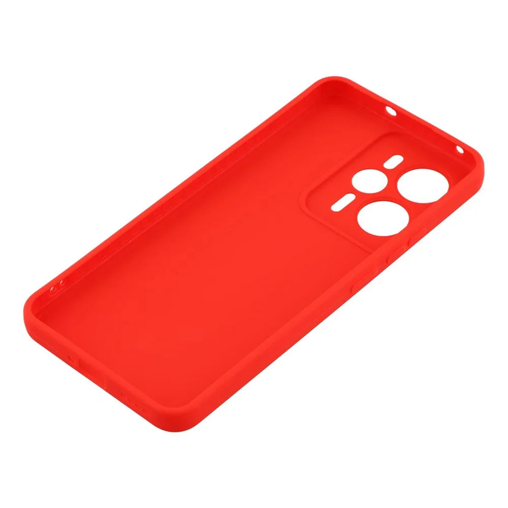 Bulk Purchasing 20Pcs For Realme 14 5G / 14T 5G Case Precise Cutouts 1.3mm TPU Matte Phone Cover - Red - 5