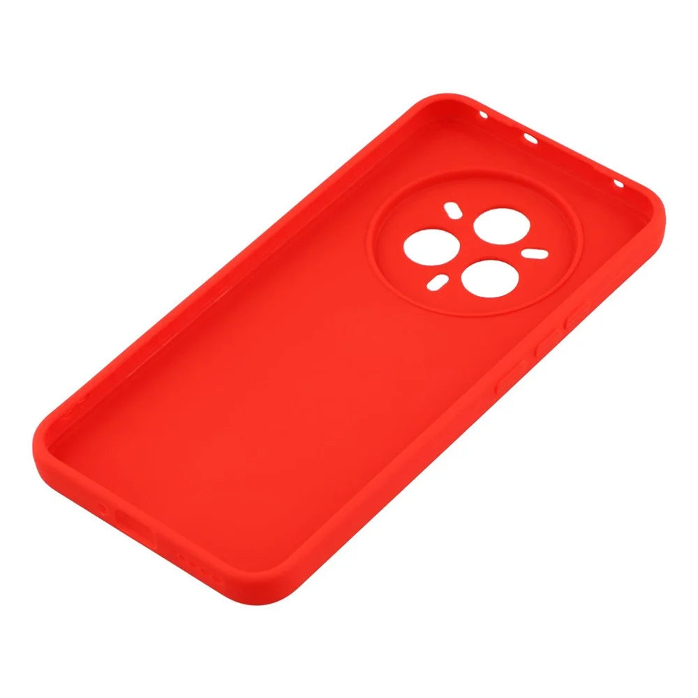 Bulk Purchasing 20Pcs For Realme 14 Pro 5G Case Precise Cutouts 1.3mm TPU Matte Phone Cover - Red - 5