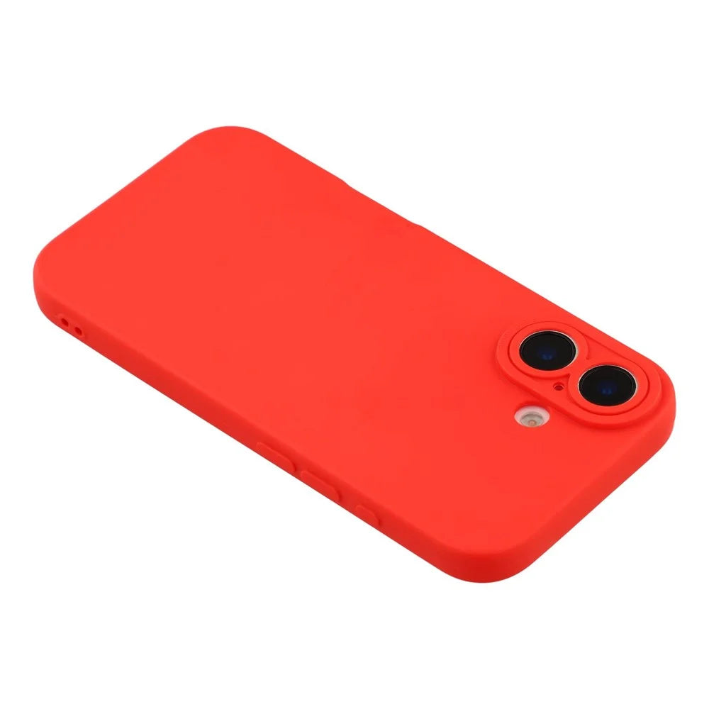Bulk Purchasing 20Pcs For iPhone 16 Case Precise Cutouts 1.3mm TPU Matte Phone Cover - Red - 5