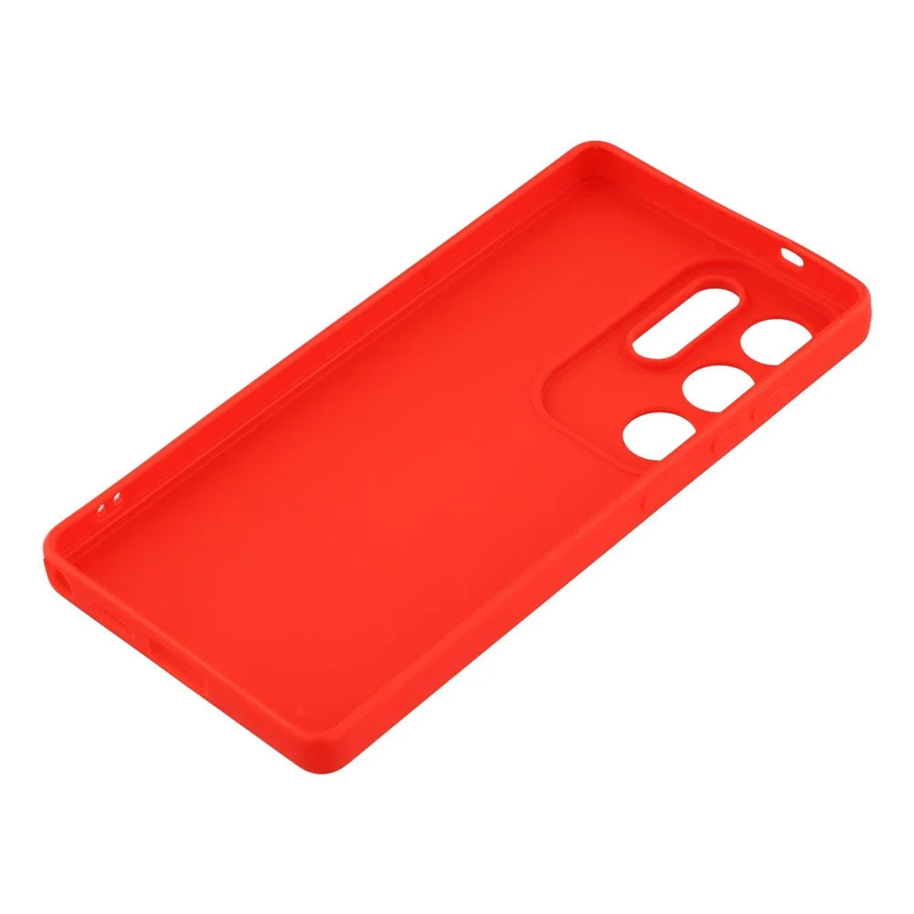 Bulk Purchasing 20Pcs For Samsung Galaxy S25 Ultra Case Precise Cutouts 1.3mm TPU Matte Phone Cover - Red - 5