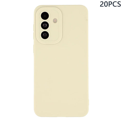Bulk Purchasing 20Pcs For Samsung Galaxy A36 5G Case Precise Cutouts 1.3mm TPU Matte Phone Cover - Ivory White - 1