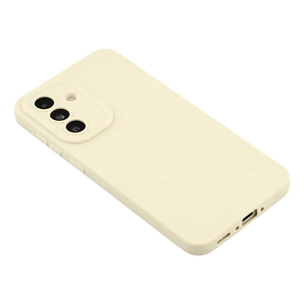 Bulk Purchasing 20Pcs For Samsung Galaxy A36 5G Case Precise Cutouts 1.3mm TPU Matte Phone Cover - Ivory White - 4