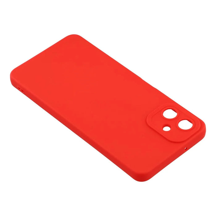 Bulk Purchasing 20Pcs For Samsung Galaxy A08 5G / A08 4G / A07 4G Case Precise Cutouts 1.3mm TPU Matte Phone Cover - Red - 4