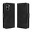 For OnePlus Nord CE5 5G / Ace 5 Racing 5G Leather Case Phone Wallet Cover with Multiple Card Slots - Black - 1